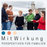 Teamfoto und Logo des Projektes MitWirkung
