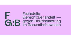 Logo der Fachstelle Gerecht:Behandelt