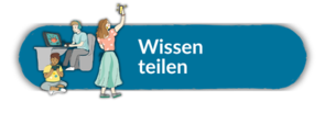 Button "Wissen teilen"