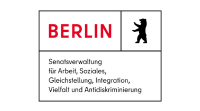 Logo Senatsverwaltung Arbeit, Soziales, Gleichstellung, Integration, Vielfalt und Antidiskriminierung