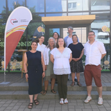 Foto des Besuchs in Strausberg mit der KNF