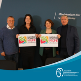 Pressekonferenz zum Auftakt der Nachbarschaftshilfe in Brandenburg