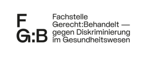 Logo der Fachstelle Gerecht:Behandelt