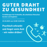 Text im Bild: Guter Draht zu Gesundheit