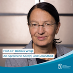 Foto Prof. Dr. Barbara Weigl, AK-Sprecherin von Gesundheit Berlin-Brandenburg