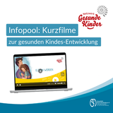 Laptop mit dem Titelbild eines Kurzfilmes