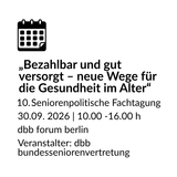 Titel und Eckdaten der Veranstaltung