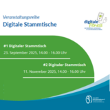 Flyer Digitaler Stammtisch
