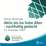 Titel der Veranstaltung und Logo der KGC Brandenburg