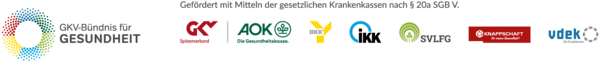 GKV-Bündnis für Gesundheit Logozeile