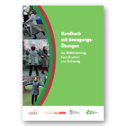 Titel der Publikation "Handbuch mit Bewegungsübungen zur Mobilisierung, Koordination und Dehnung"