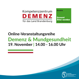 Demenz & Mundgesundheit