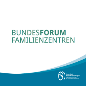 Logo des Bundesforums Familienzentren