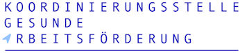 Logo Koordinierungsstelle Gesunde Arbeitsförderung