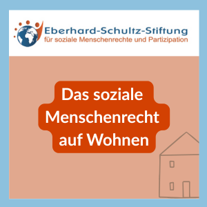 Sharepic Menschenrecht Wohnen